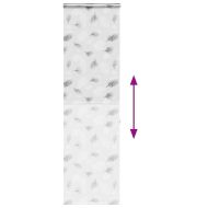 Ролетна щора за душ с касета 80x240 см Ширина на плата 76 см