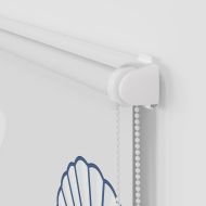 Ролетна щора за душ с касета 60x240 см Ширина на плата 56 см
