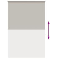 Ролетна щора за душ с касета 160x240 см Ширина на плата 156 см