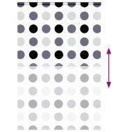 Ролетна щора за душ с касета 160x240 см Ширина на плата 156 см