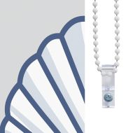 Ролетна щора за душ с касета 150x240 см Ширина на плата 146 см