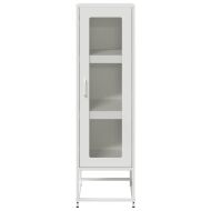 Висока дъска бяла 36x39x123 cm Студено валцувана стомана