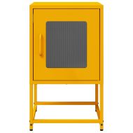 Нощно шкафче Горчица Жълто 36x39x60,5 cm