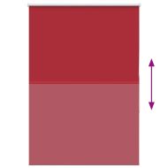 Ролетна щора Blackout червен 95x150 см Ширина на плата 90,7 см