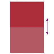 Ролкова щора Blackout червен 155x230 см Ширина на плата 151,6см