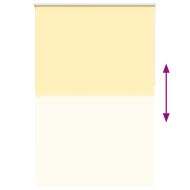 Ролкова щора Blackout жълт 160x210 см Ширина на плата 156,6см