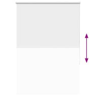 Ролкова щора Blackout бяло 110x130 cm Ширина на плата 105,7cm