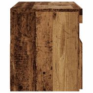 Комплект ТВ шкафове от 2 части с LED светлини