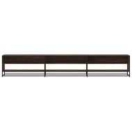 ТB шкаф, кафяв дъб, 270x40x46 см, инженерно дърво