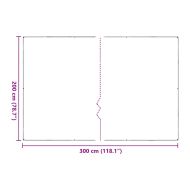 Покривало за растения с капси 2x3 м Полиетилен