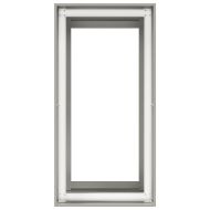 Кашпа, 40x80x80 см, неръждаема стомана