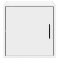 гараж стена шкафове, 2 бр, бели, инженерно дърво