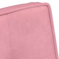Релаксиращ стол Pink 64x74x84 cm кадифе