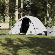 Семейна палатка Cabin 6-Person White Blackout Fabric Waterproof