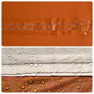 Семейна палатка Igloo за 6 души в сиво и оранжево