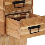 Нощно шкафче, 60x32x80 см, акация масив