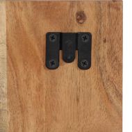 Нощно шкафче, 60x32x80 см, акация масив