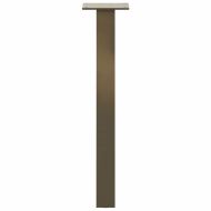 Крака за масичка за кафе, 4 бр., естествена стомана, 42 см, стомана