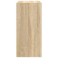 Библиотека, сонома дъб, 31x24x52 см, инженерно дърво