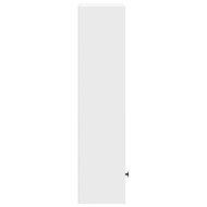 Библиотека, бяла, 31x24x102 см, инженерно дърво