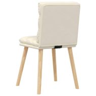 Трапезни столове, 2 бр, лен