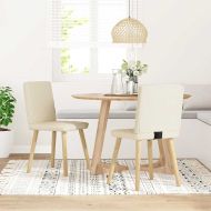 Трапезни столове, 2 бр, лен