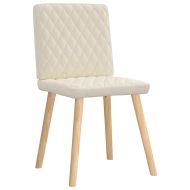 Трапезни столове, 2 бр, лен