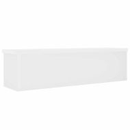 Кухненски стелаж с възможност за подреждане в бяло 60x15x16 cm
