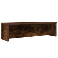 Кухненски стелажи, подреждащи се 2 бр. опушен дъб 60x15x16 см