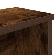 Кухненски стелажи, подреждащи се 2 бр. опушен дъб 60x15x16 см