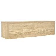 Кухненски стелаж за подреждане Дъб Сонома 60x15x16 cm