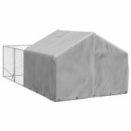 Открита кучешка колиба с бягаща пътека 4x2x1,5 m