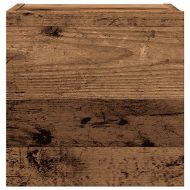 Комплект ТВ шкафове за стенен монтаж 5 части, инженерно дърво