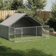 Открита кучешка колиба с бягаща пътека 3x3x1,9 m