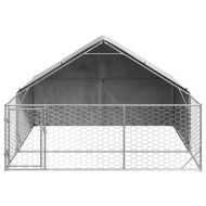 Открита кучешка колиба с бягаща пътека 3x3x1,9 m