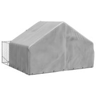Открита кучешка колиба с бягаща пътека 3x3x1,9 m