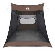 Автомобилна палатка за 2-ма души Кафява водоустойчива