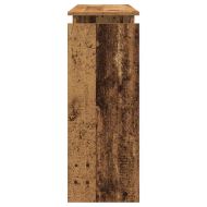 Конзолна маса от старо дърво 102x30x80 cm Инженерна дървесина