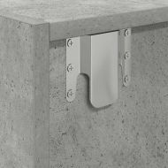 ТВ шкаф Бетон сив 60x31x25,5 cm Инженерна дървесина