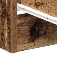 Нощно шкафче Старо дърво 38x35x55 cm Инженерна дървесина