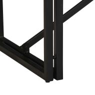 Масичка за кафе 80x40x35 cm Масивна груба дървесина Манго