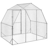 Пилешки бяг 2,5x2x2,25 м Поцинкована стомана