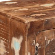 Нощно шкафче 2 бр. 40x32x46 см Масивна дървесина Възстановена