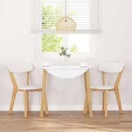 трапезни столове 2 бр. масивна дървесина гума