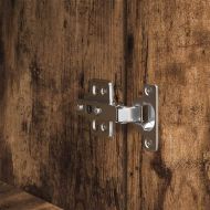 Нощно шкафче, Опушен дъб, 39x35x65 см, инженерно дърво