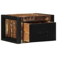 Нощно шкафче Multicolour Масивна дървесина Възстановена