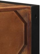 Нощни шкафчета 2 бр. многоцветен масивна дървесина възстановена