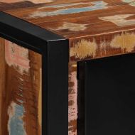 ТВ шкаф 80x30x35 cm Масивна дървесина Възстановена