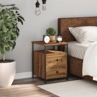 Нощно шкафче Artisan Oak 34x35,5x50 cm Инженерна дървесина