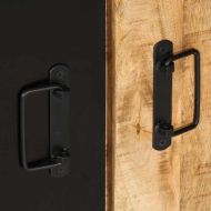 Конзолен шкаф 90x35x75 cm Масивна груба дървесина Манго